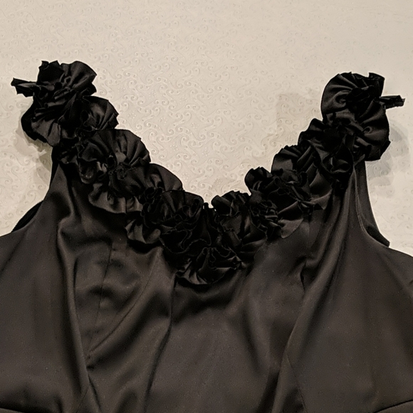 LONDON STYLE NIGHTS women's black dress - Picture 2 of 13